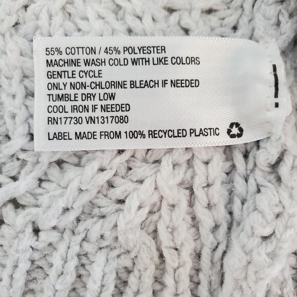 Universal Thread Light Gray Knit Open Cardigan Size XS - Picture 6 of 9